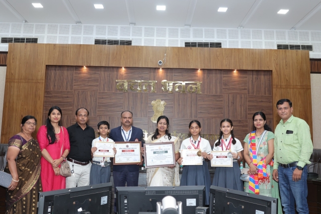 PSY Meritorious honor Nagpur Collectorate Maharshtra